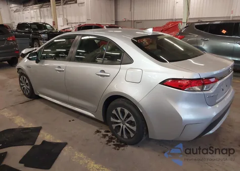 2021 Toyota Corolla Hybrid Le из США, поврежденный, VIN JTDEAMDEXMJ013354
